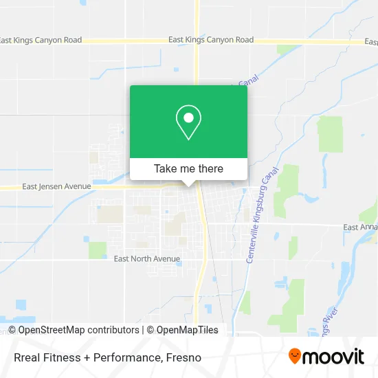Rreal Fitness + Performance map