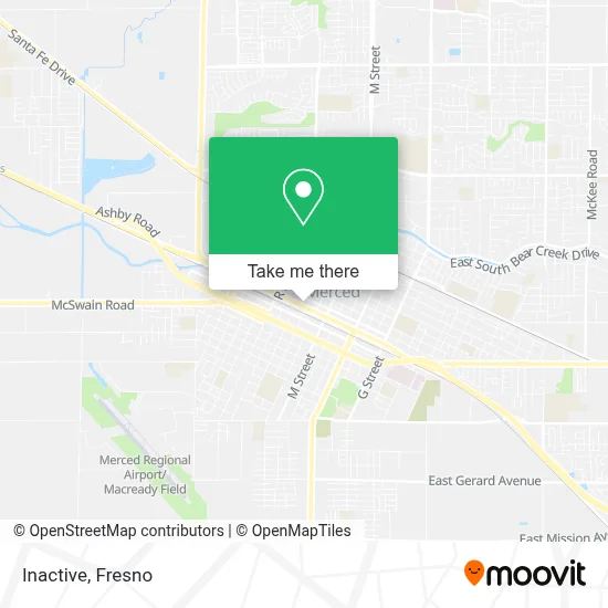 Inactive map