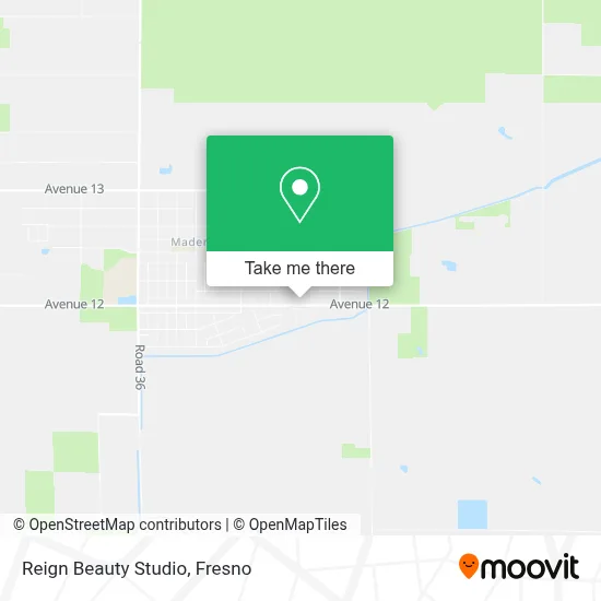 Reign Beauty Studio map