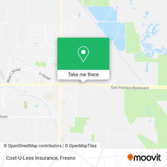 Cost-U-Less Insurance map