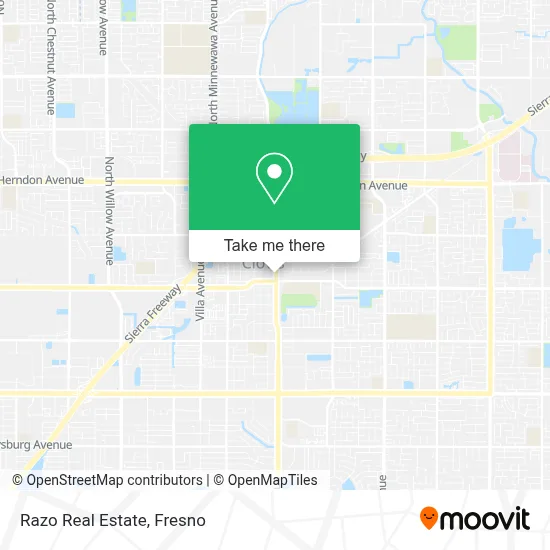 Razo Real Estate map