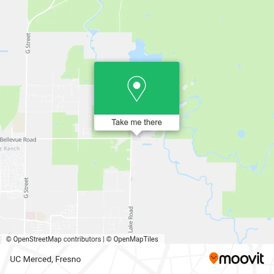 UC Merced map