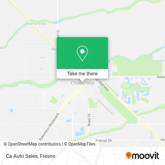 Ca Auto Sales map