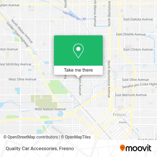 Quality Car Accessories map