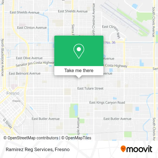 Ramirez Reg Services map