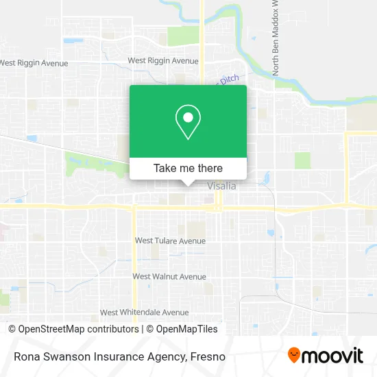Rona Swanson Insurance Agency map