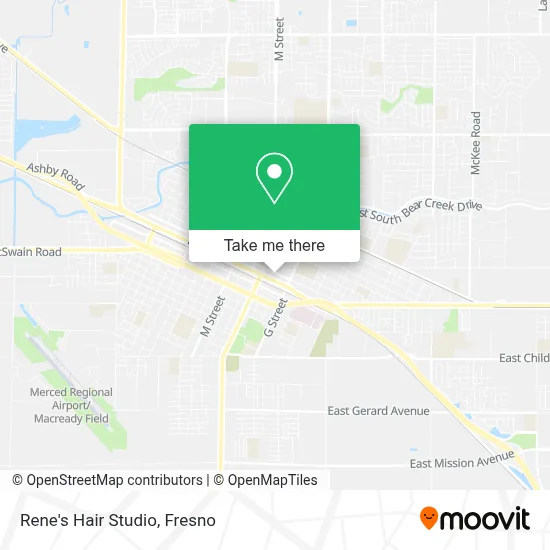 Rene's Hair Studio map