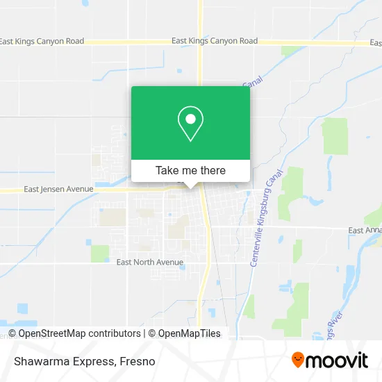 Shawarma Express map