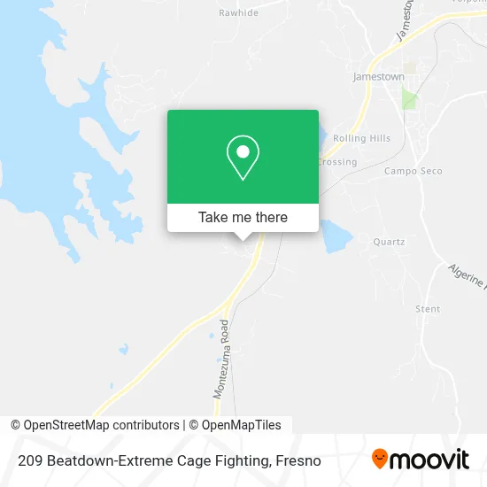 209 Beatdown-Extreme Cage Fighting map