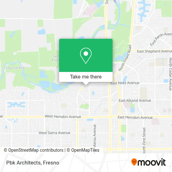 Pbk Architects map