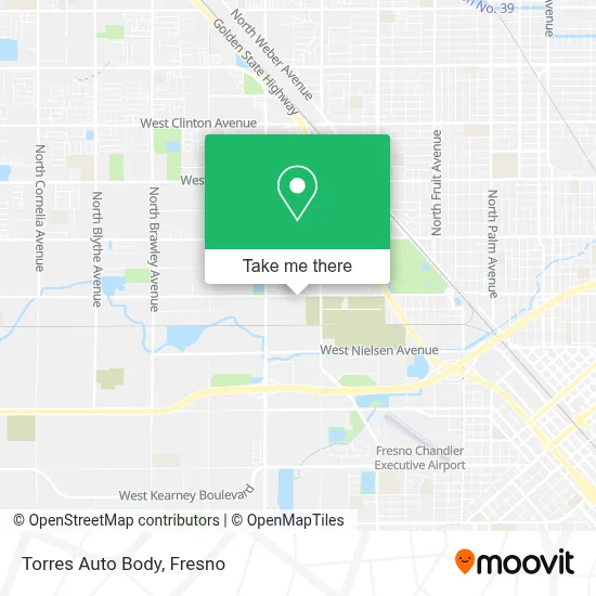 Torres Auto Body map