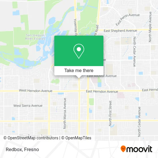 Redbox map