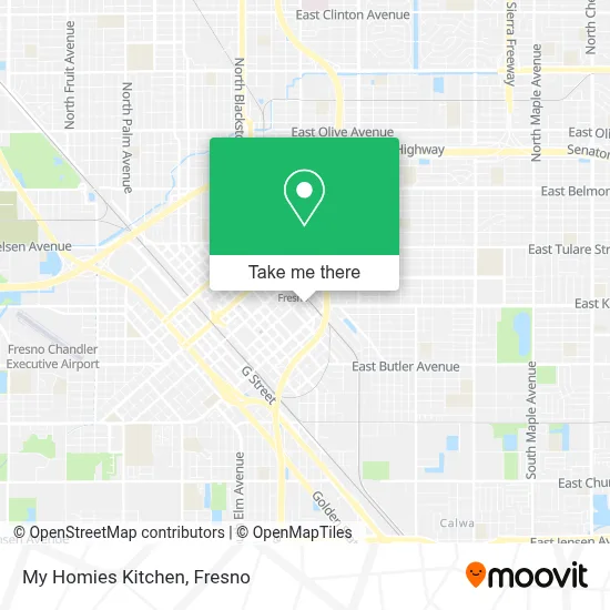 My Homies Kitchen map