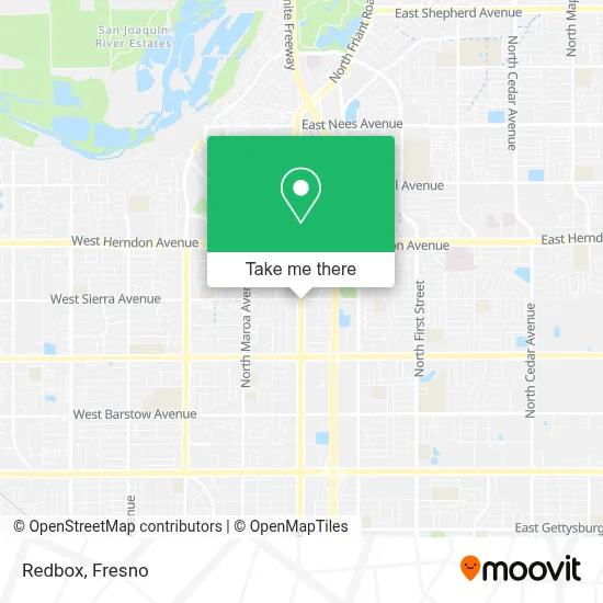 Redbox map