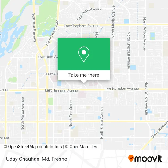 Uday Chauhan, Md map