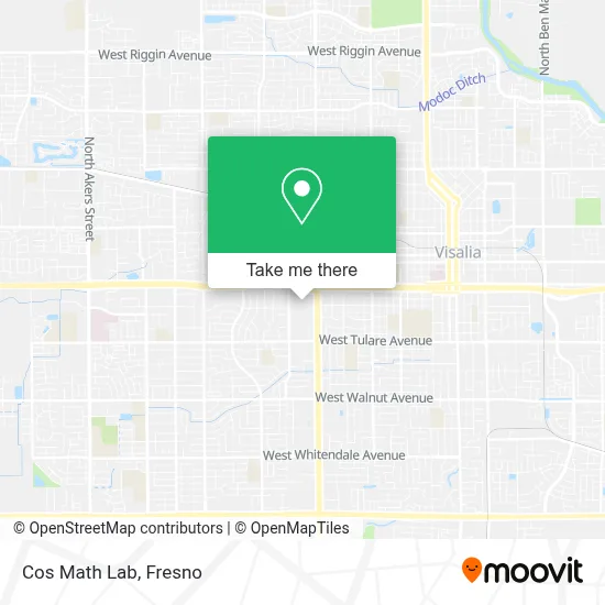 Cos Math Lab map