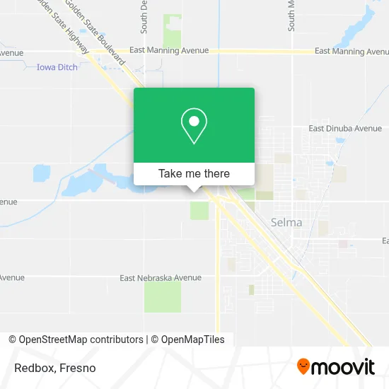 Redbox map
