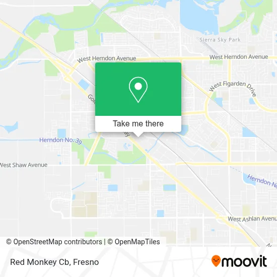Red Monkey Cb map