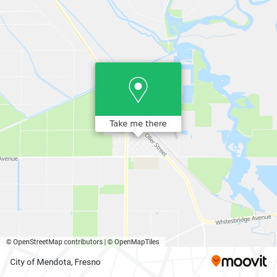 City of Mendota map
