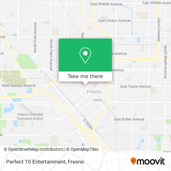 Perfect 10 Entertainment map