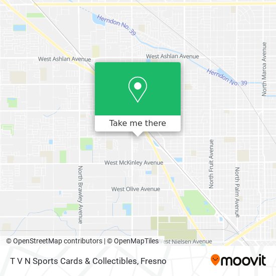 Mapa de T V N Sports Cards & Collectibles