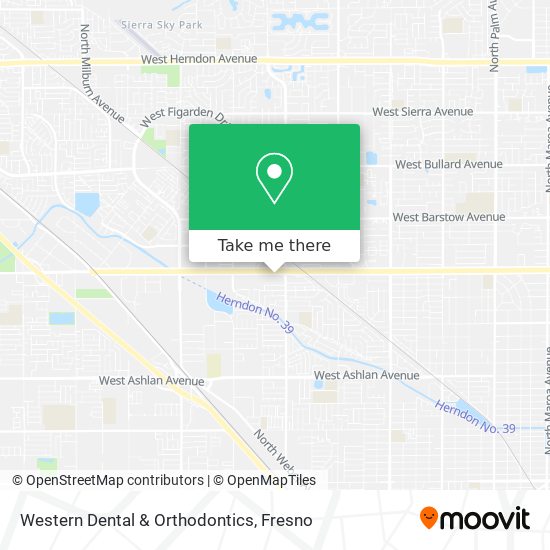 Mapa de Western Dental & Orthodontics
