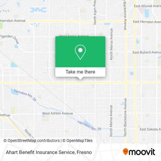 Ahart Benefit Insurance Service map