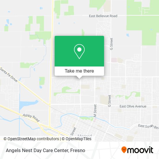 Mapa de Angels Nest Day Care Center