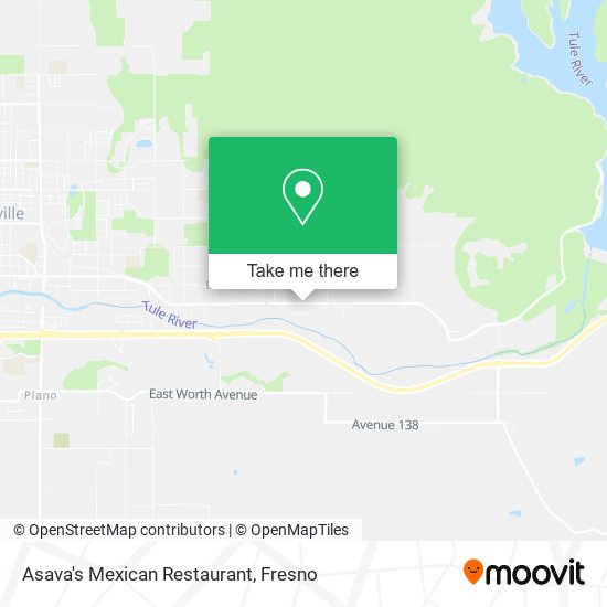 Asava's Mexican Restaurant map