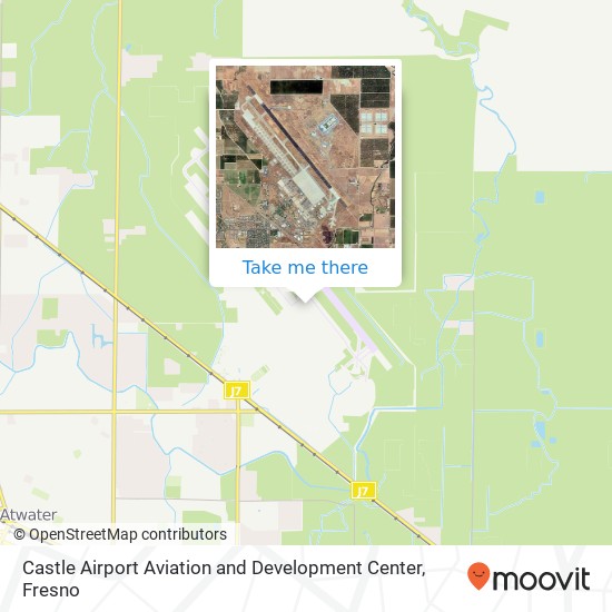 Mapa de Castle Airport Aviation and Development Center