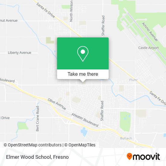 Elmer Wood School map