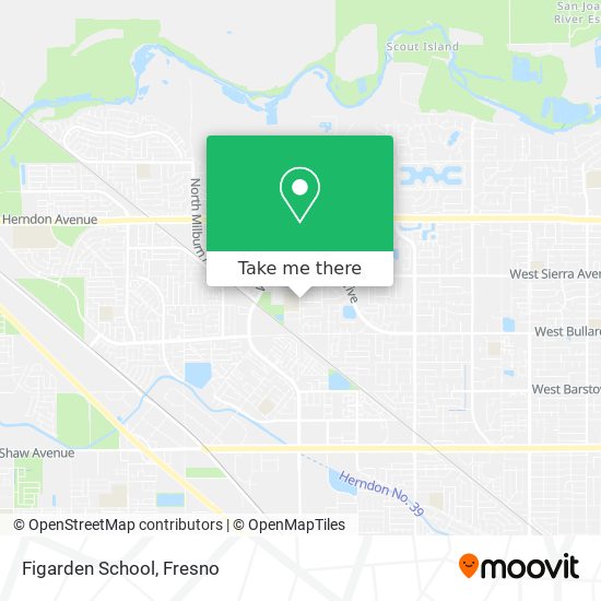 Mapa de Figarden School