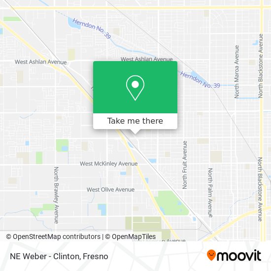 Mapa de NE Weber - Clinton