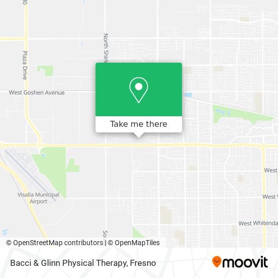Mapa de Bacci & Glinn Physical Therapy