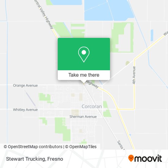 Stewart Trucking map