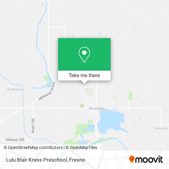 Lulu Blair Kress Preschool map