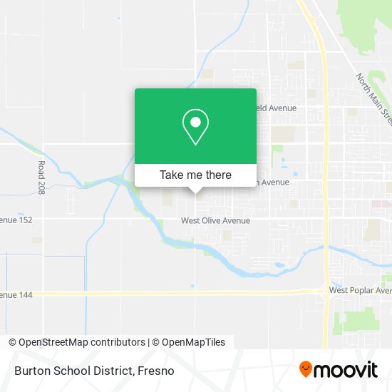 How to get to Burton School District in Porterville by Bus?