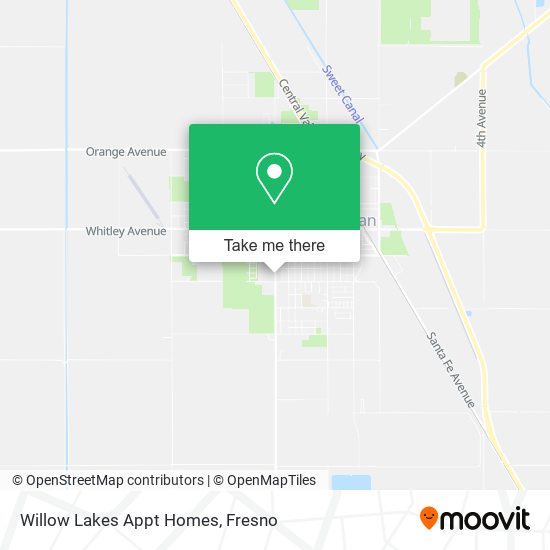 Willow Lakes Appt Homes map