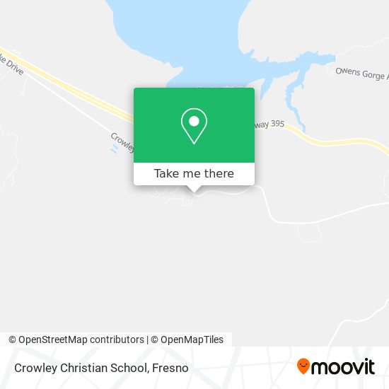 Crowley Christian School map