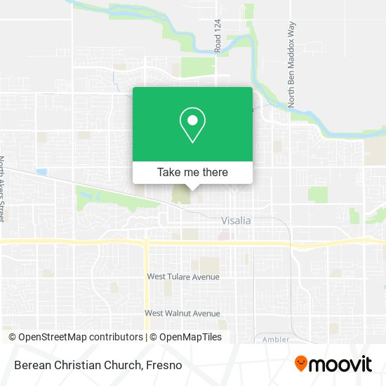 Berean Christian Church map