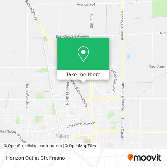 Horizon Outlet Ctr map