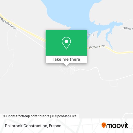 Philbrook Construction map