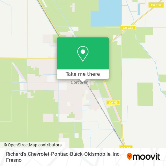 Mapa de Richard's Chevrolet-Pontiac-Buick-Oldsmobile, Inc