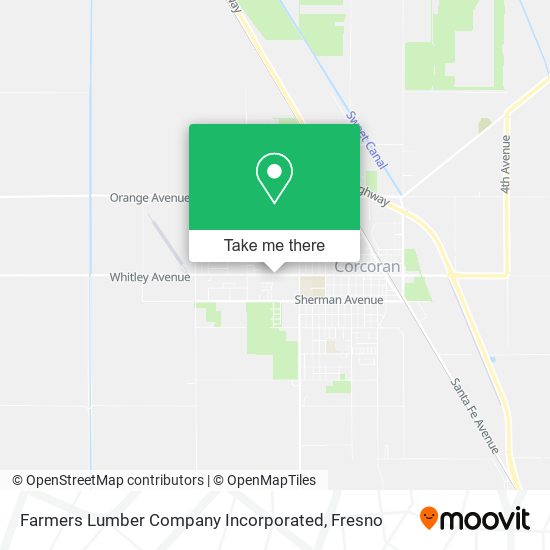 Mapa de Farmers Lumber Company Incorporated