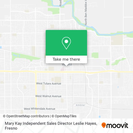 Mary Kay Independent Sales Director Leslie Hayes map