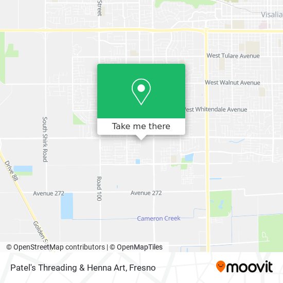 Patel's Threading & Henna Art map