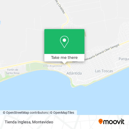 Tienda Inglesa map