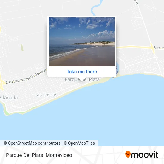 Parque Del Plata map