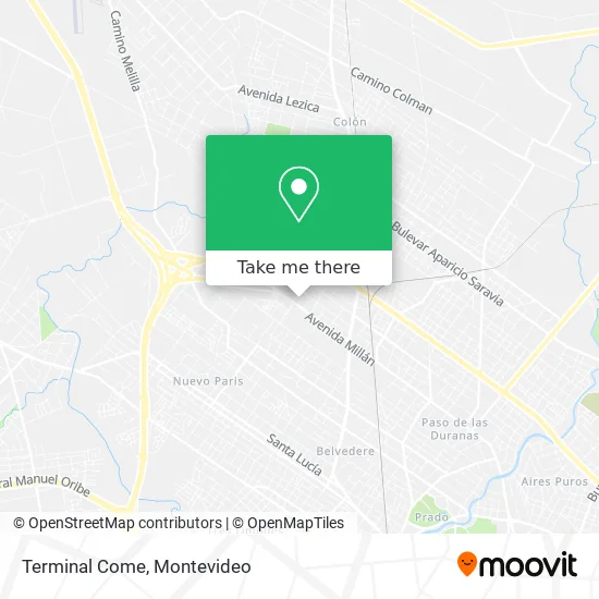 Terminal Come map