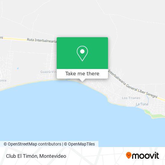 Club El Timón map